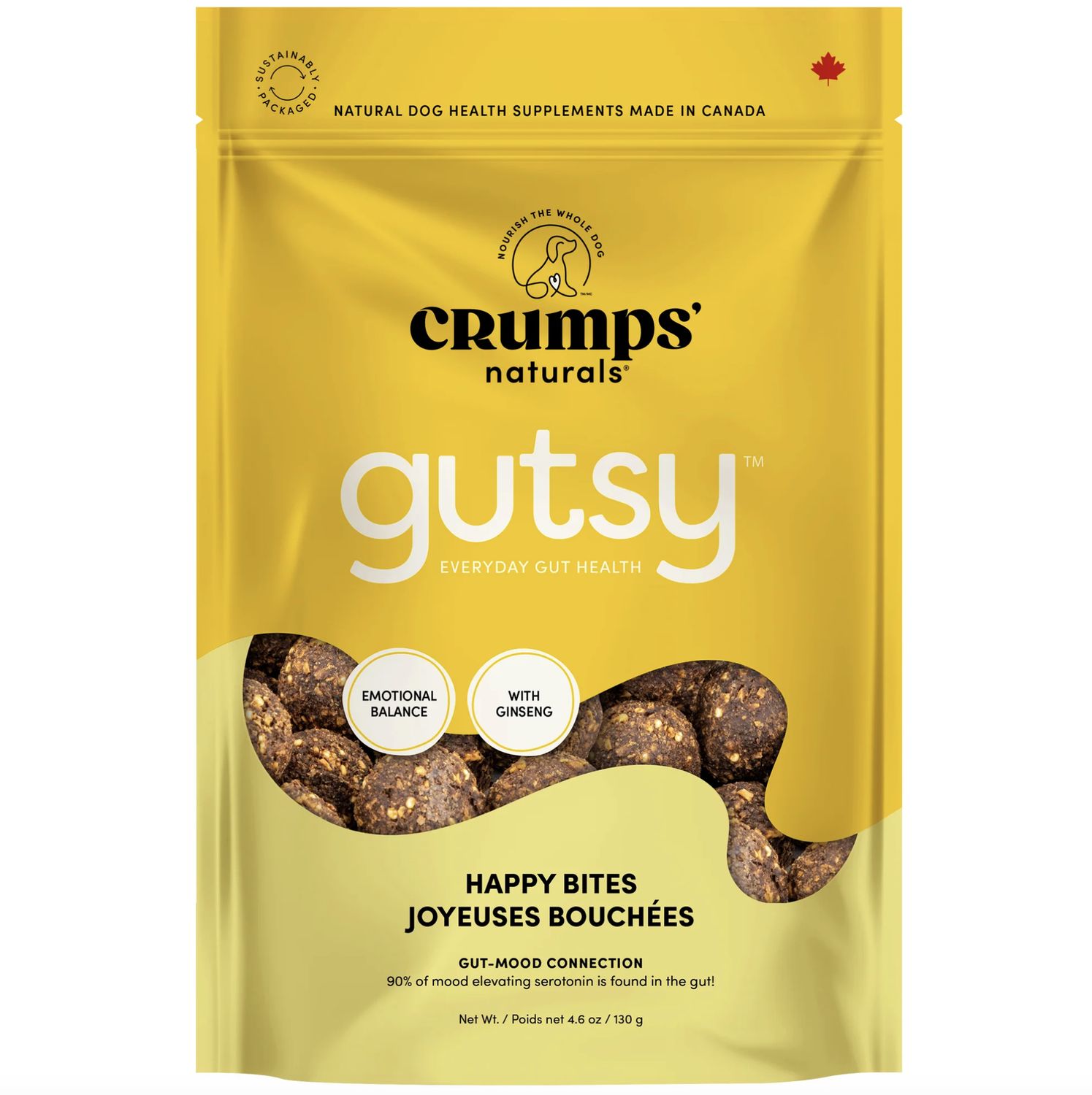 Crumps Gutsy Dog Happy Bites 4.6oz