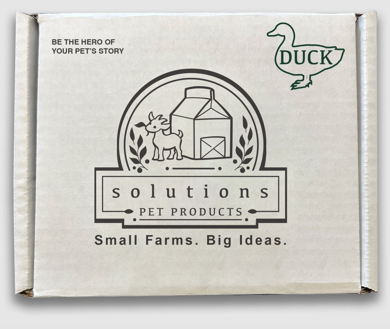Solutions Dog Frozen Raw Duck Recipe, Size: 6lb Patties