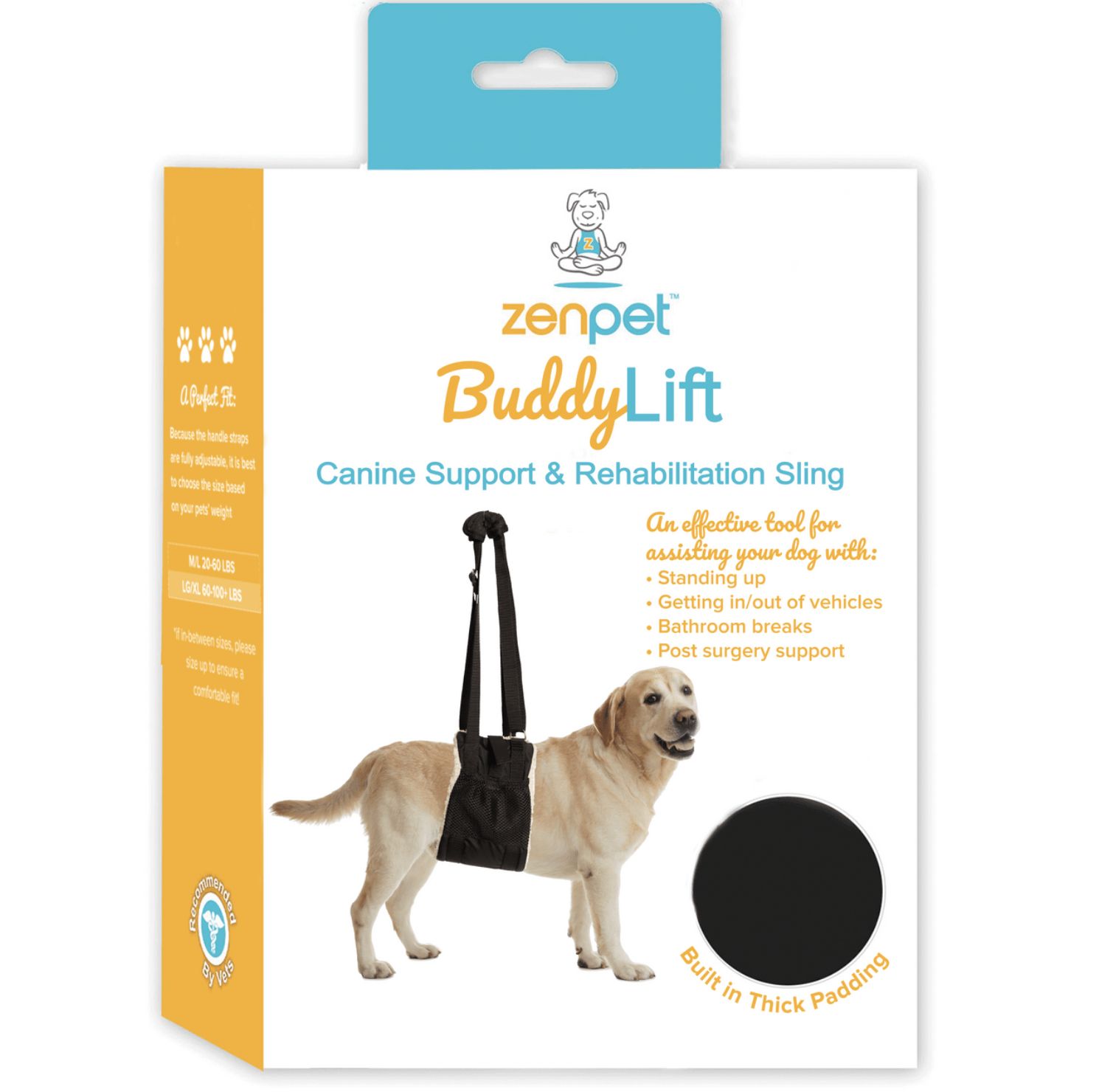 ZenPet Dog Buddy Lift, Size: M/L