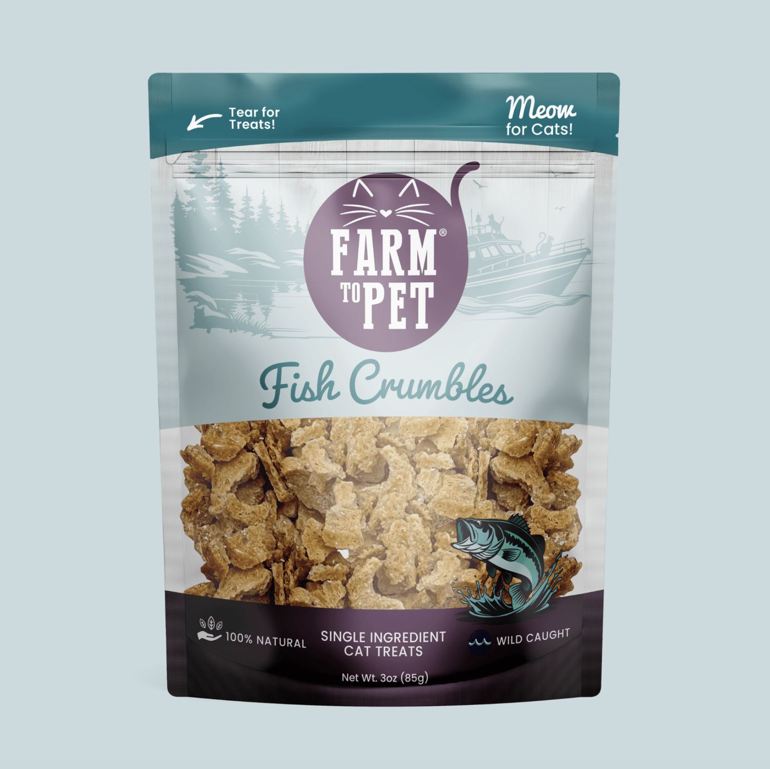 Farm To Pet Cat Fish Crumbles
