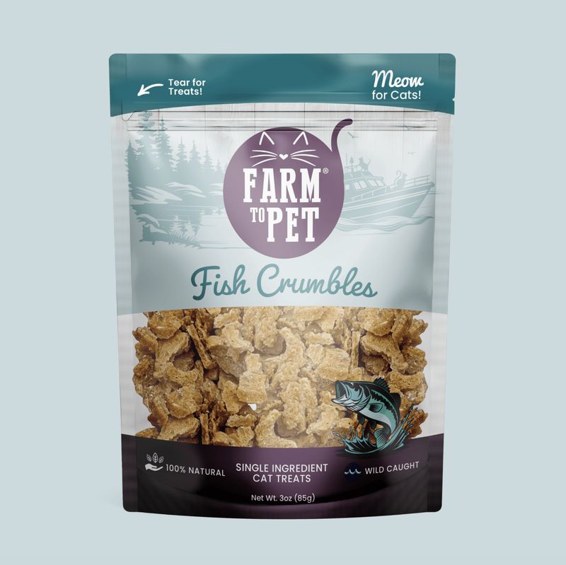 Farm To Pet Cat Fish Crumbles
