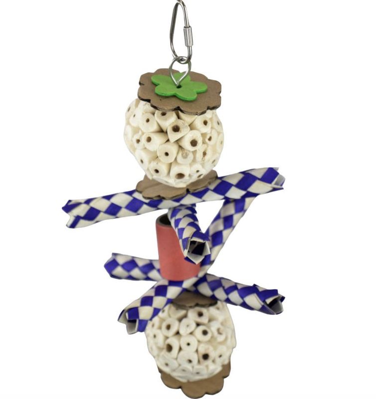 A&amp;E Happy Beaks Twirly Whirly Sola Bird Toy