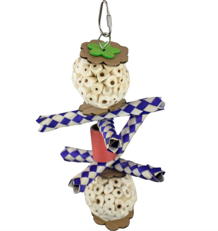 A&amp;E Happy Beaks Twirly Whirly Sola Bird Toy