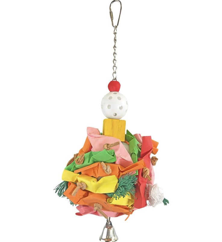 A&amp;E Happy Beaks Monster Ball With Bell