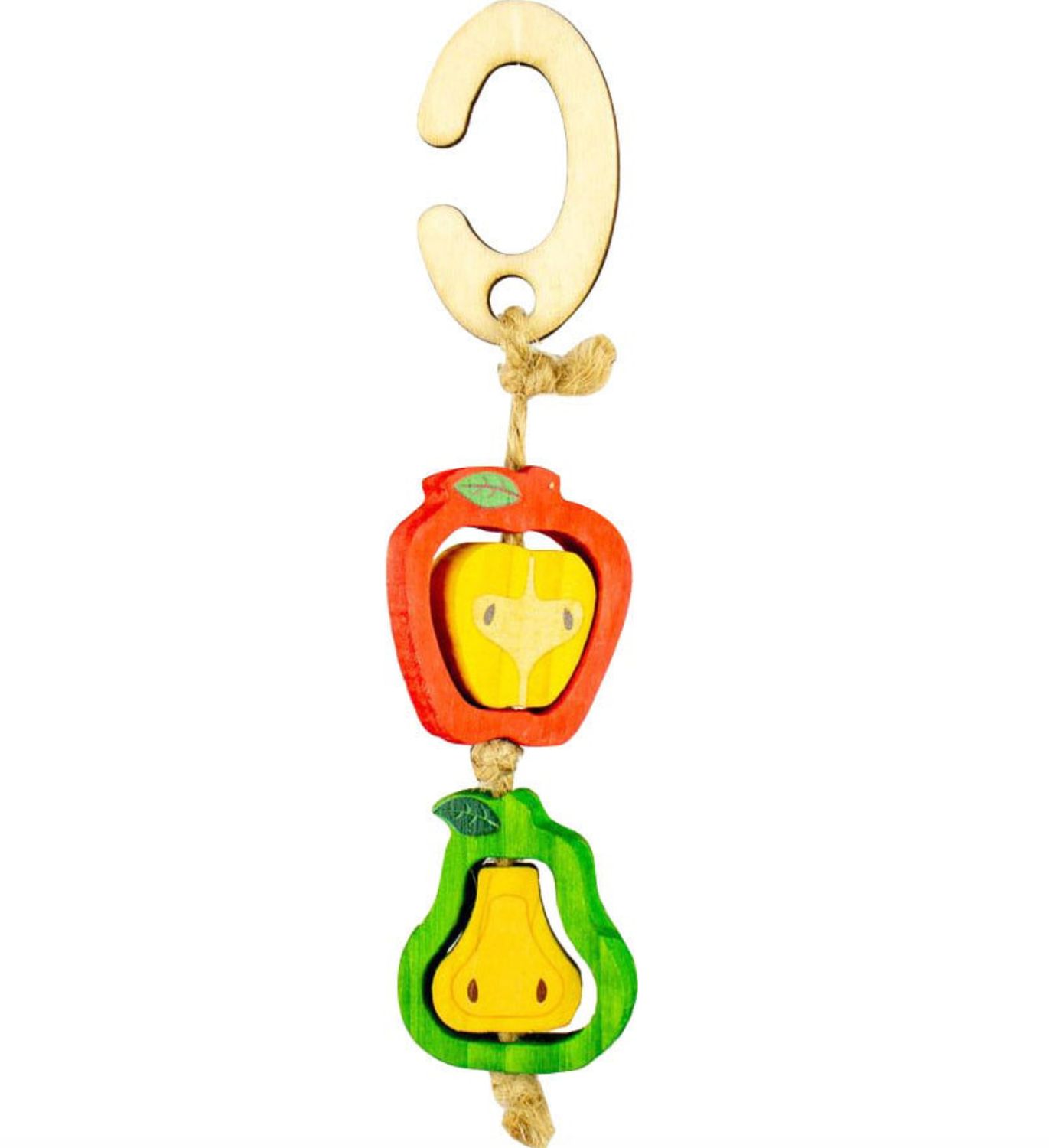 A&amp;E Nibbles Orchard Soundle Small Animal Toy