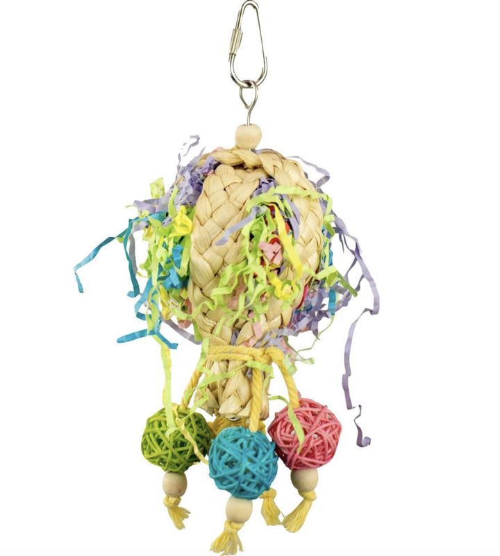 A&amp;E Happy Beaks Balloon Burst Bird Toy