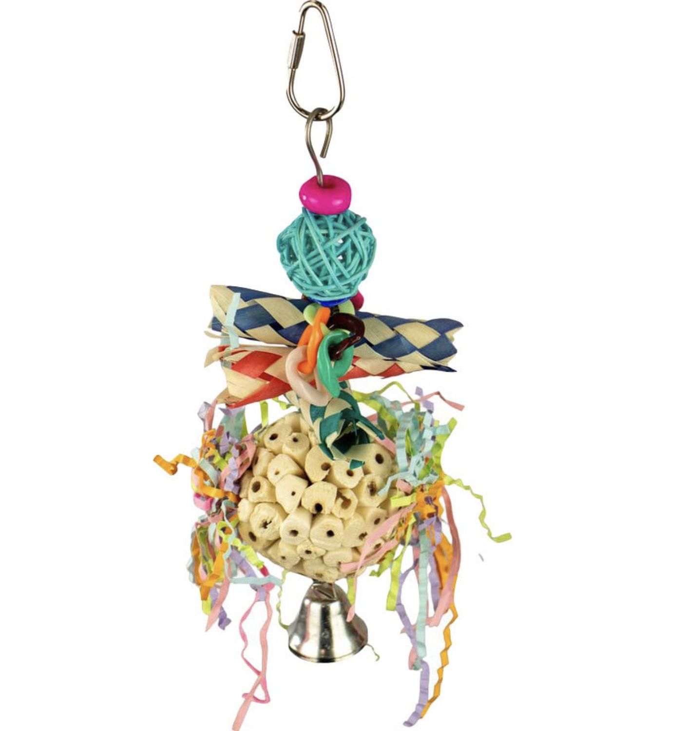 A&amp;E Happy Beaks Sweet Spins Sola Bird Toy