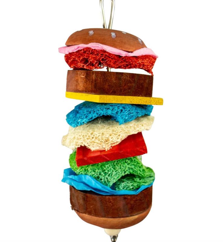 A&amp;E Happy Beaks Munchy Mcmeltz Bird Toy