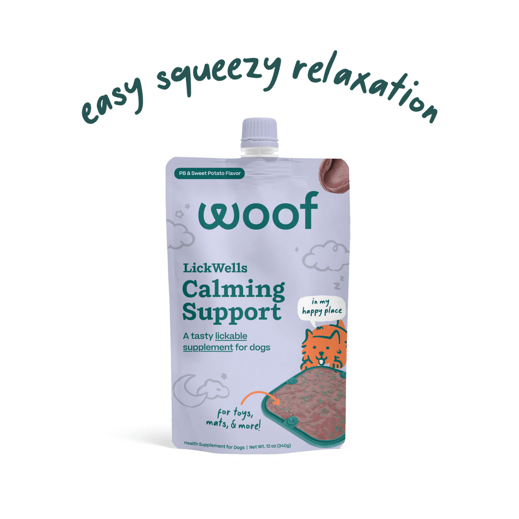 Woof Dog Lickwells Calming Support 12oz
