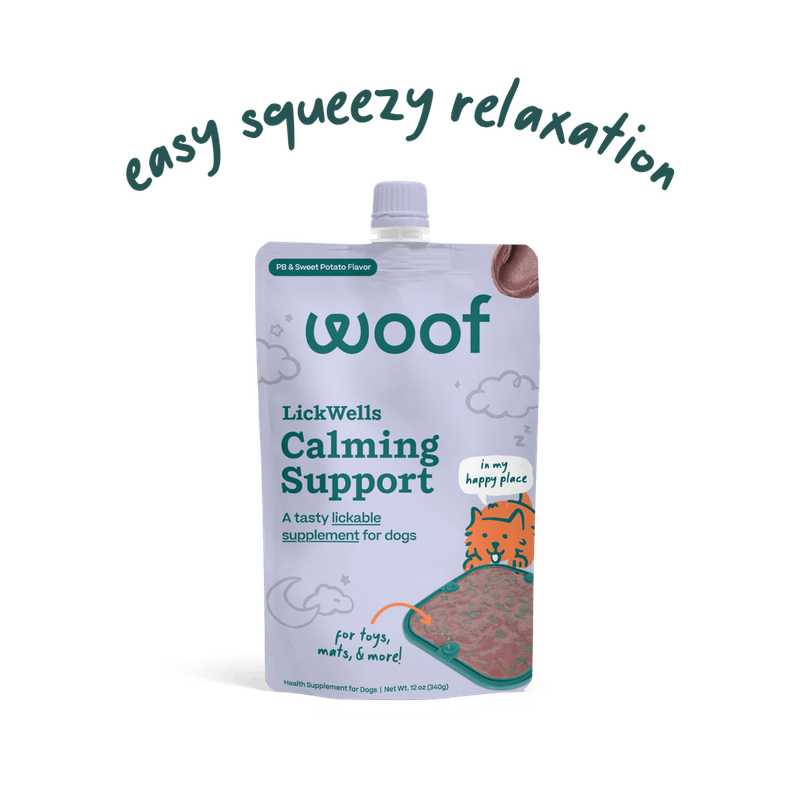 Woof Dog Lickwells Calming Support 12oz