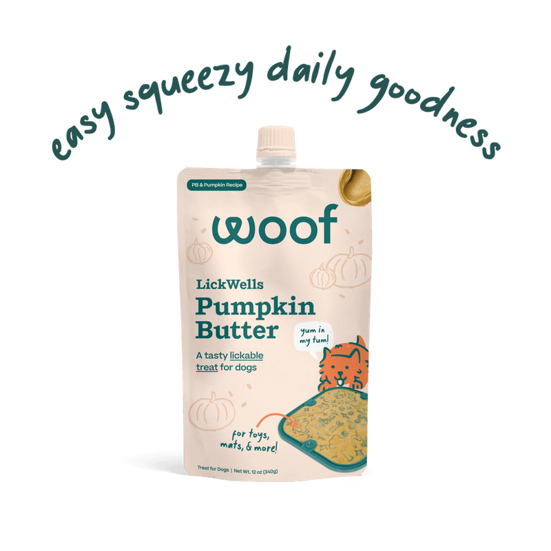 Woof Dog Lickwells Pumpkin Butter 12oz