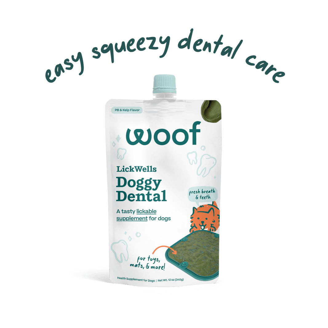 Woof Dog Lickwells Doggy Dental 12oz
