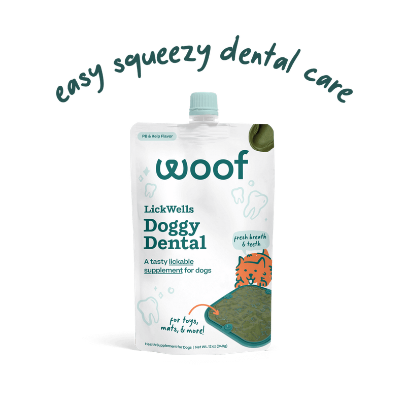 Woof Dog Lickwells Doggy Dental 12oz