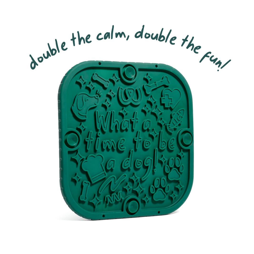 Woof Dog Flipmat Green