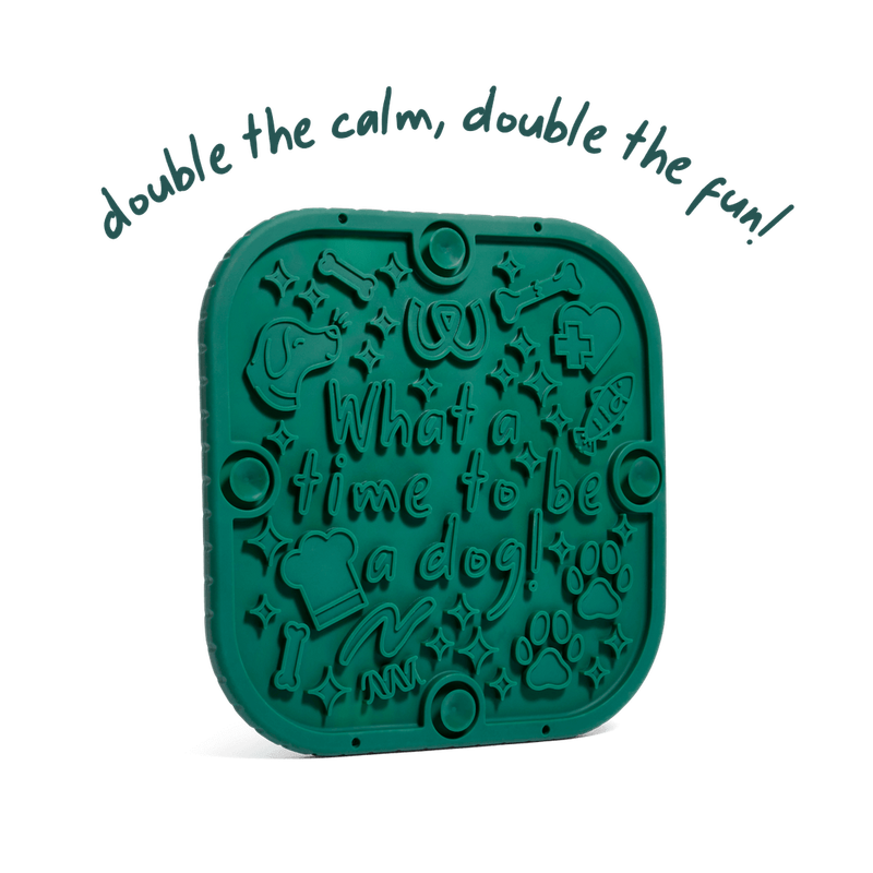 Woof Dog Flipmat Green