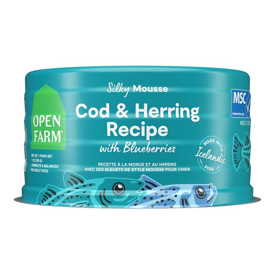 Open Farm Dog Can Cod, Herring &amp; Blueberry 7oz