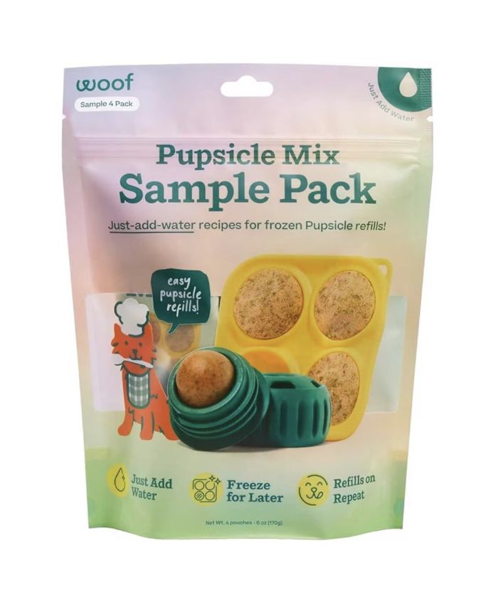 Woof Pupsicle Dog Mix Variety Pack 6oz