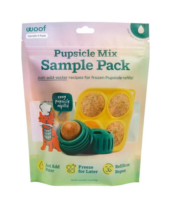 Woof Pupsicle Dog Mix Variety Pack 6oz