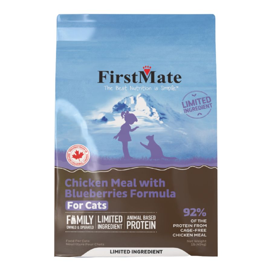 FirstMate Cat Grain Free Chicken &amp; Blueberries, Size: 1lb