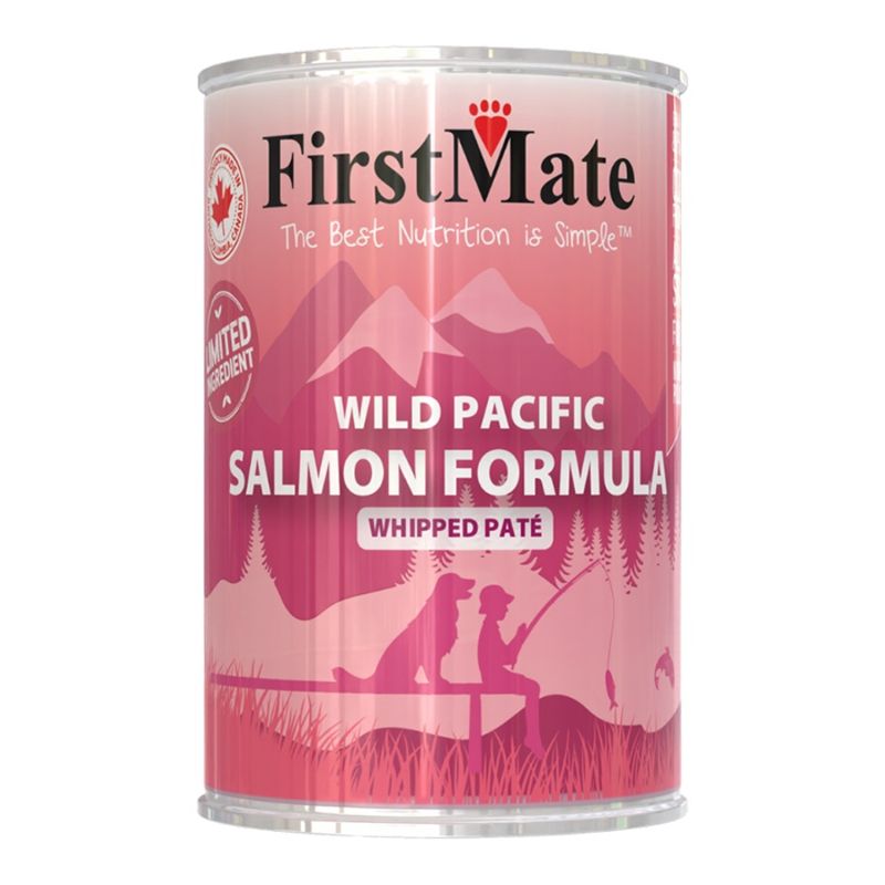 FirstMate Dog Can Grain Free Wild Pacific Salmon 12.2oz