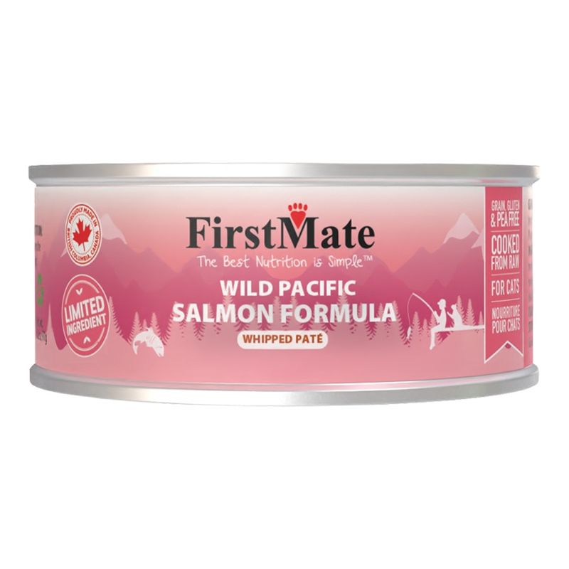 FirstMate Cat Can Grain Free Wild Pacific Salmon 3.2oz