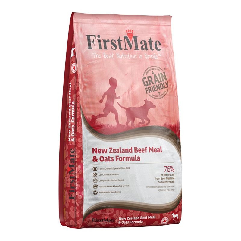 FirstMate Dog Grain Friendly New Zealand Beef &amp; Oats