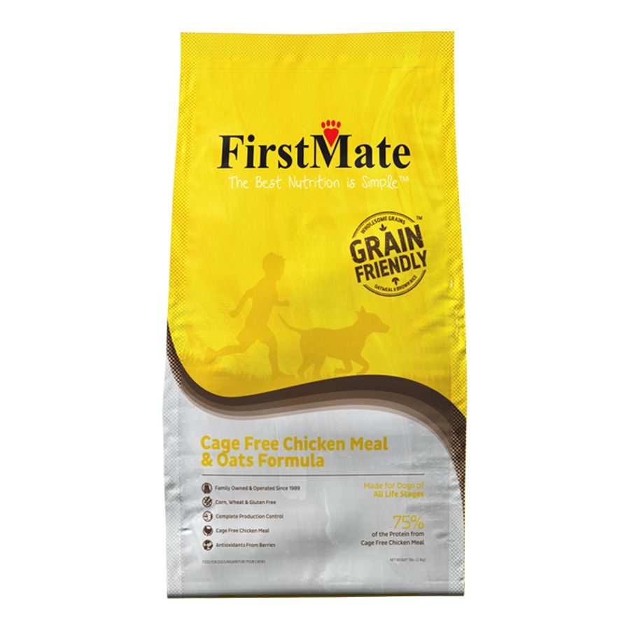 FirstMate Dog Grain Friendly Chicken &amp; Oats, Size: 5lb