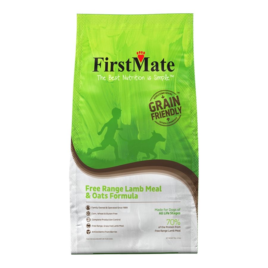 FirstMate Dog Grain Friendly Lamb &amp; Oats, Size: 5lb