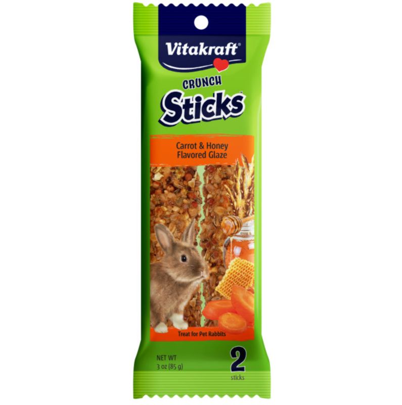 Vitakraft Crunch Sticks Rabbit Treats 2pk
