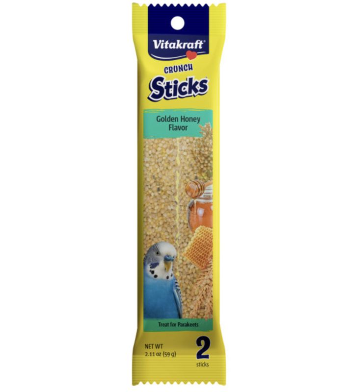 Vitakraft Crunch Sticks Parakeet Treats 2pk 2.11oz
