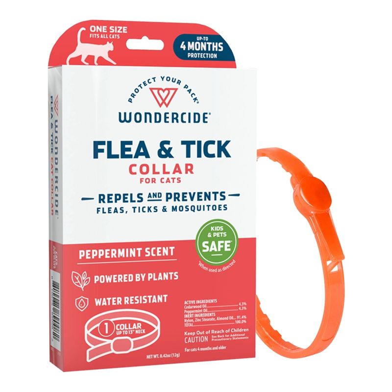 Wondercide Cat Flea &amp; Tick Peppermint Collar