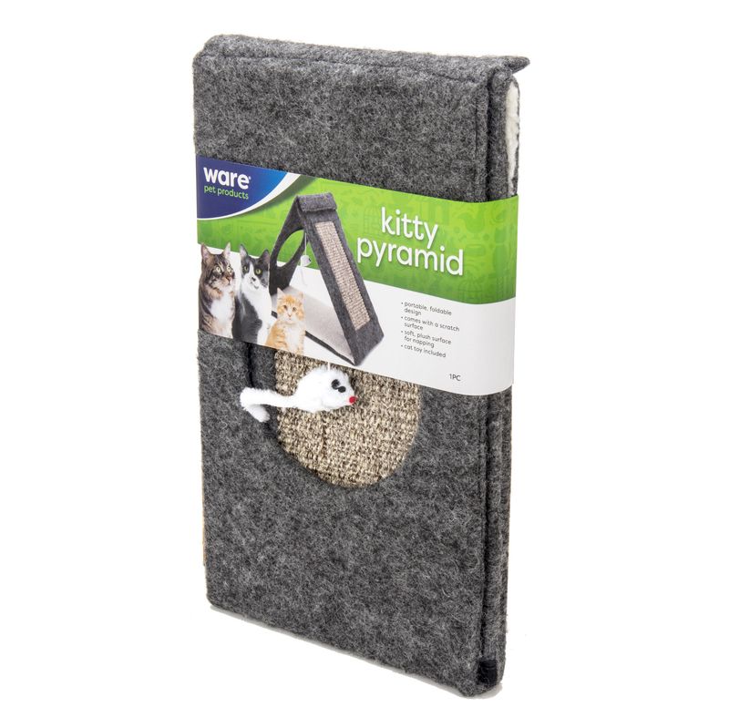 Ware Cat Kitty Pyramid Scratcher