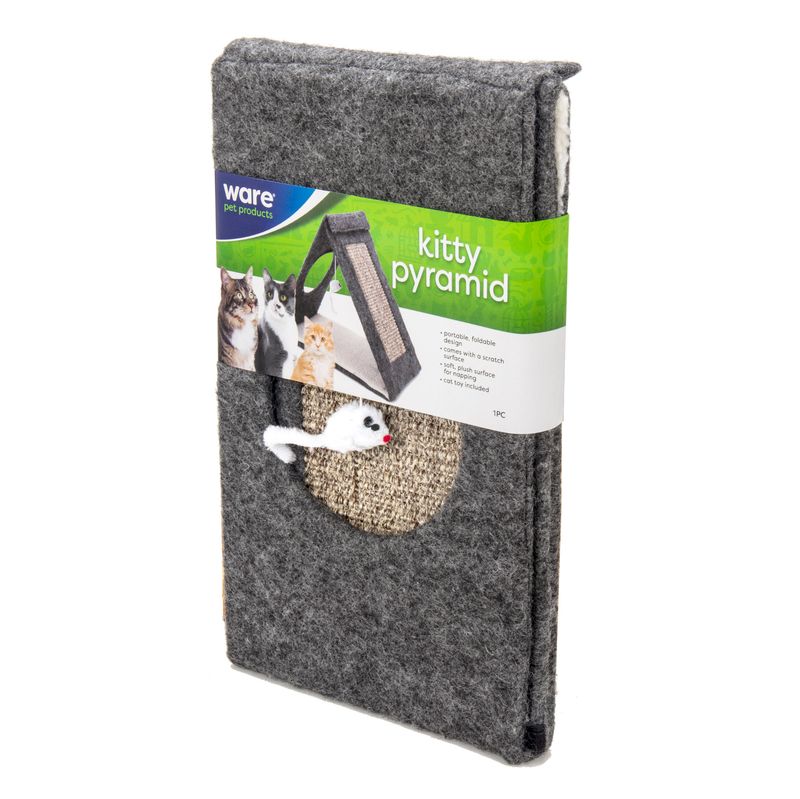 Ware Cat Kitty Pyramid Scratcher