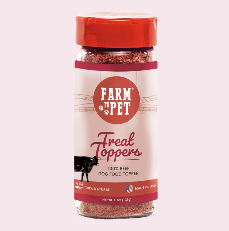 Farm to Pet Topper Beef 4.7oz