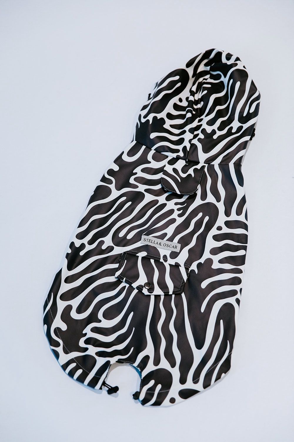 Stella &amp; Oscar Rain Coat Abstract, Size: Extra Small
