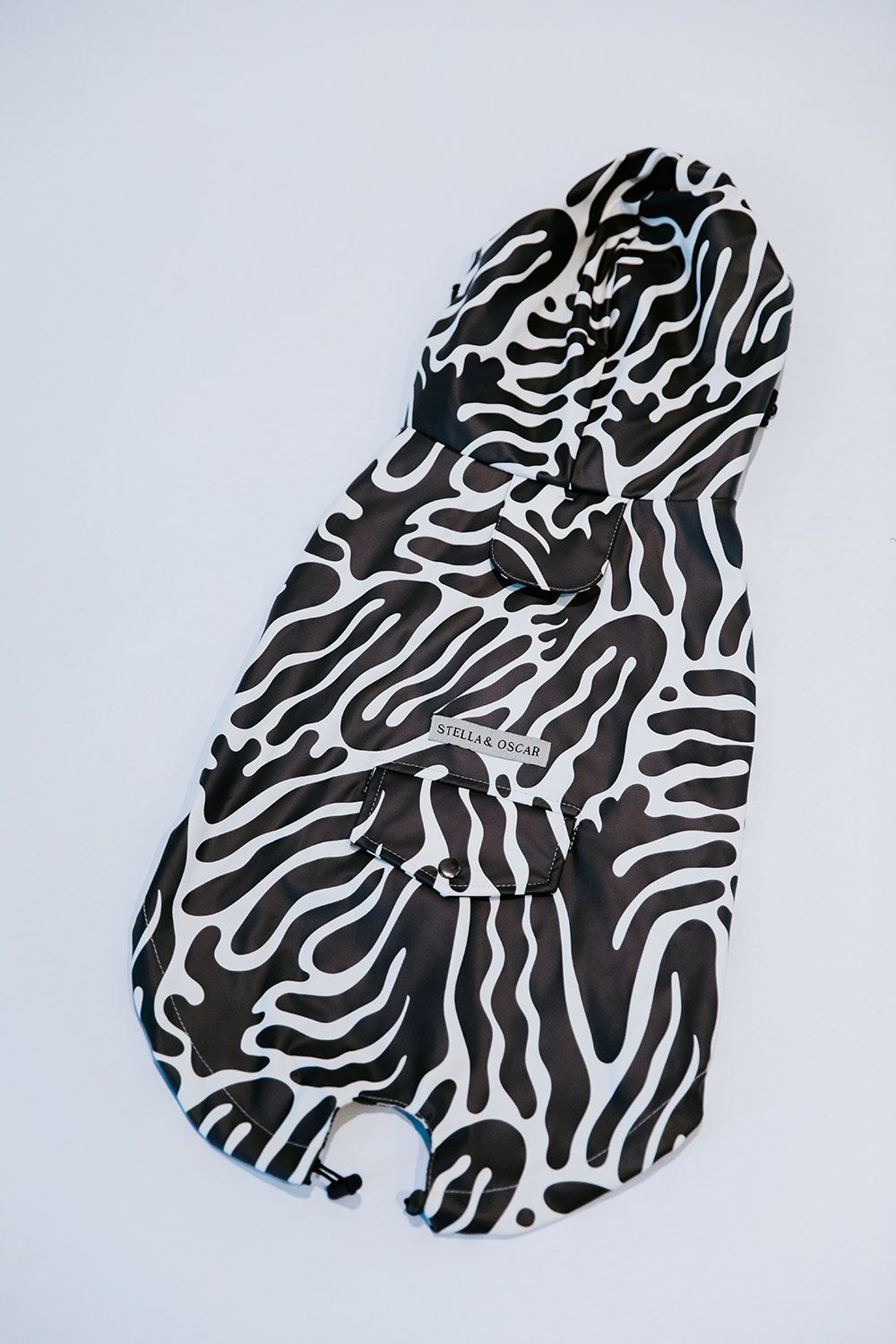 Stella &amp; Oscar Rain Coat Abstract, Size: Extra Small