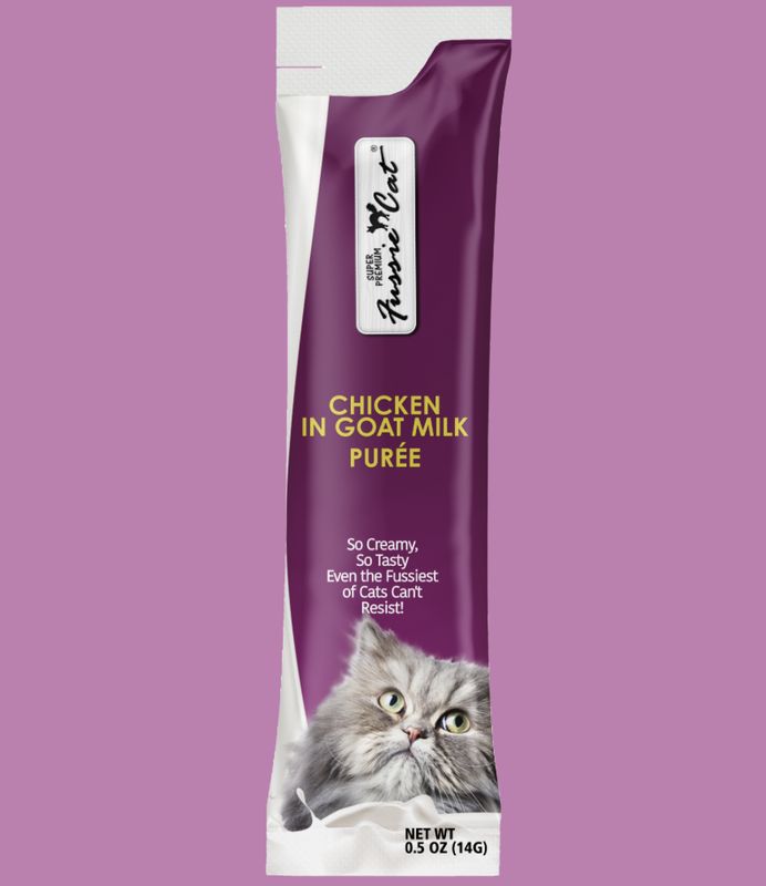 Fussie Cat Puree Chicken in Goat Milk