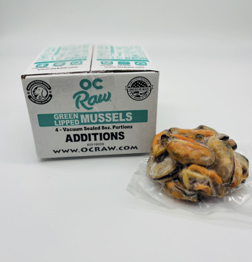OC Raw Frozen Green Lipped Mussels 2lb