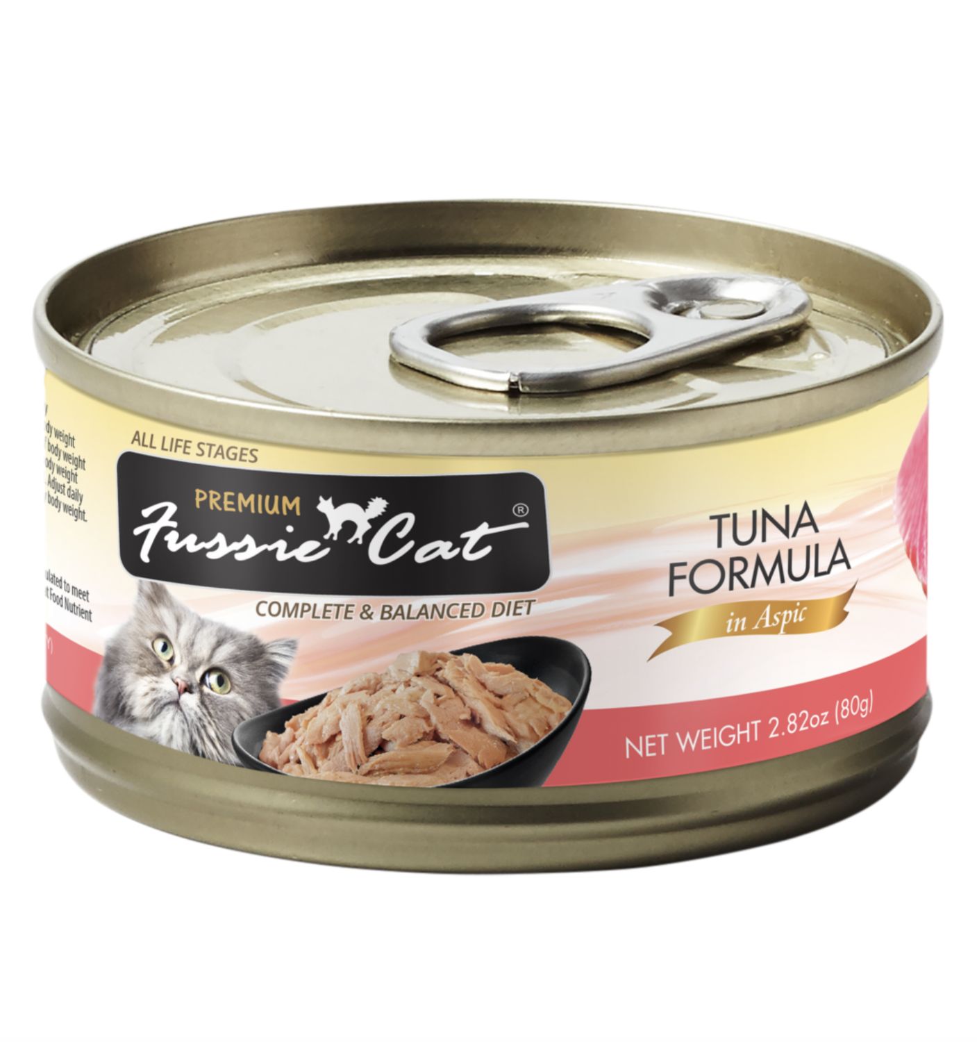 Fussie Cat Premium Tuna in Aspic Can 2.82oz