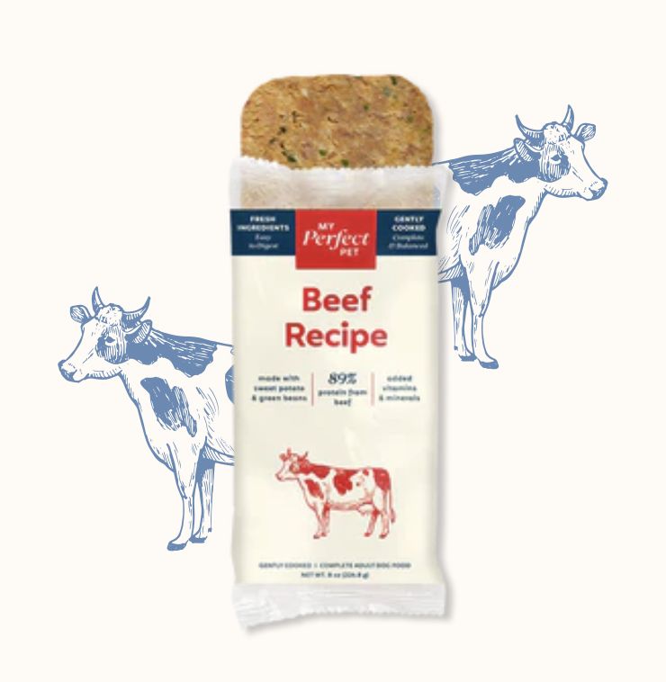 My Perfect Pet Dog Frozen Beef, Size: 8oz Single