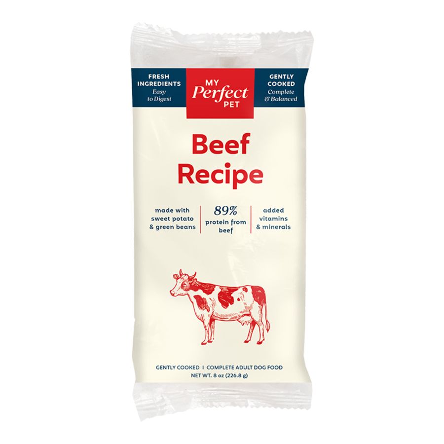 My Perfect Pet Dog Frozen Beef, Size: 8oz Single