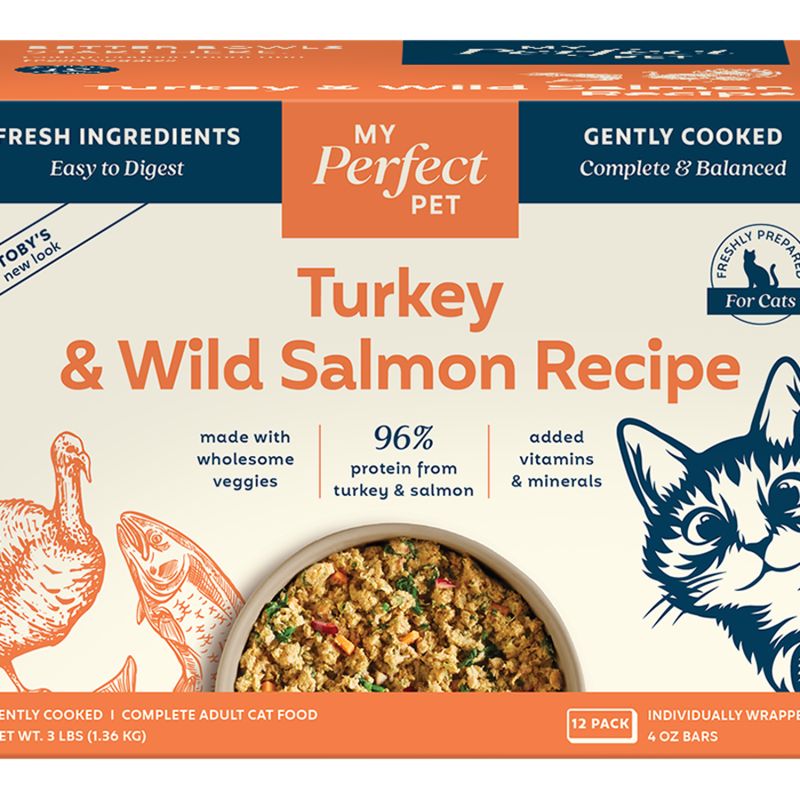 My Perfect Pet Cat Frozen Turkey &amp; Wild Salmon