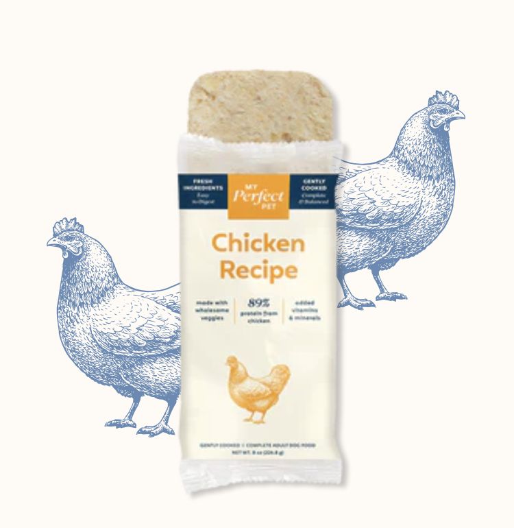 My Perfect Pet Dog Frozen Chicken, Size: 8oz Single