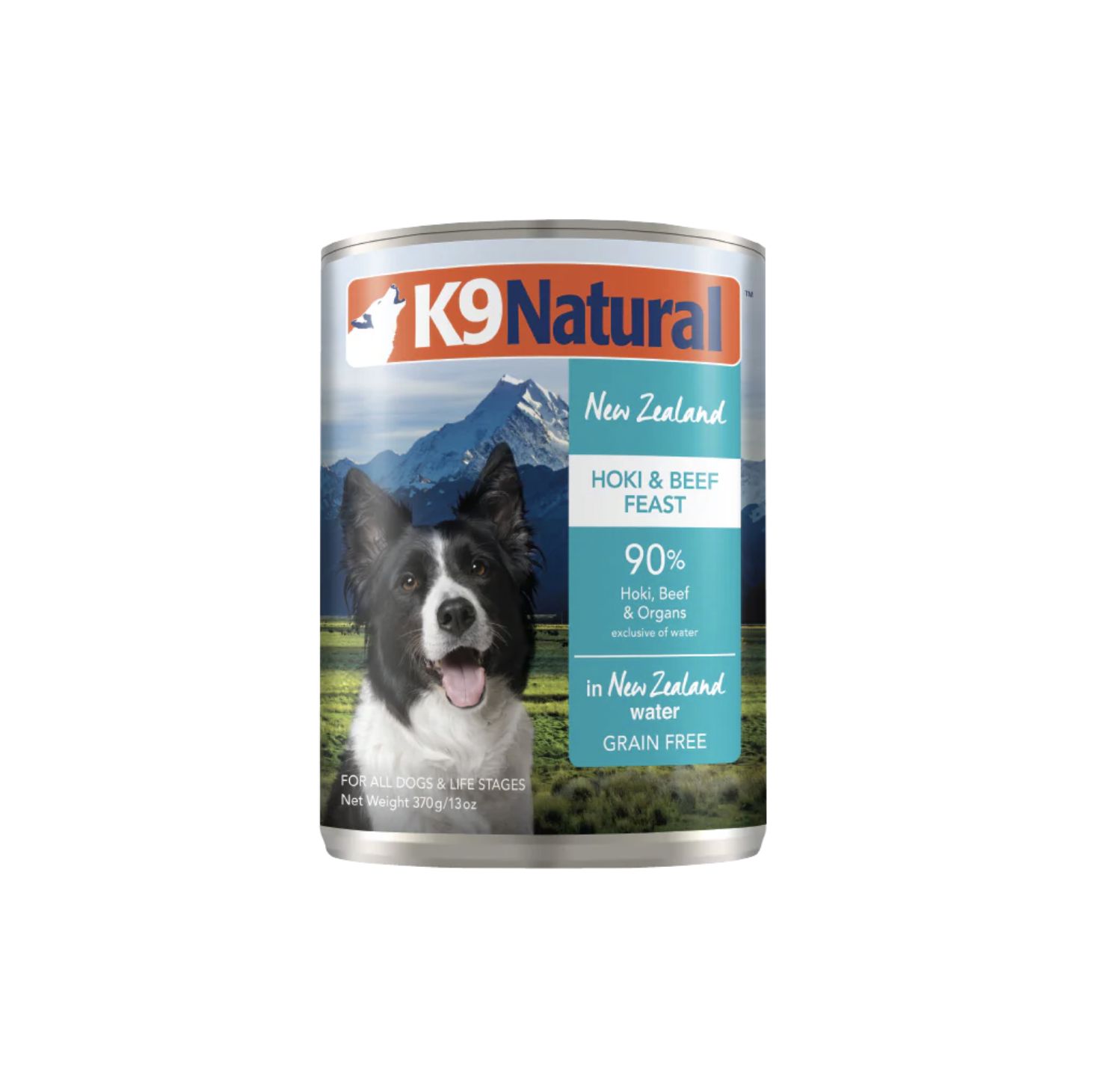 K9 Natural Dog Hoki &amp; Beef Feast Can 13oz