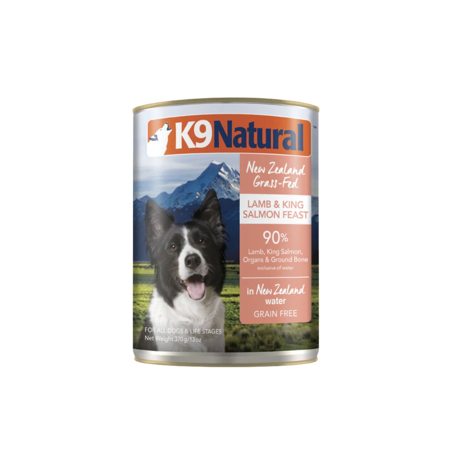 K9 Natural Dog Lamb &amp; King Salmon Feast Can 13oz