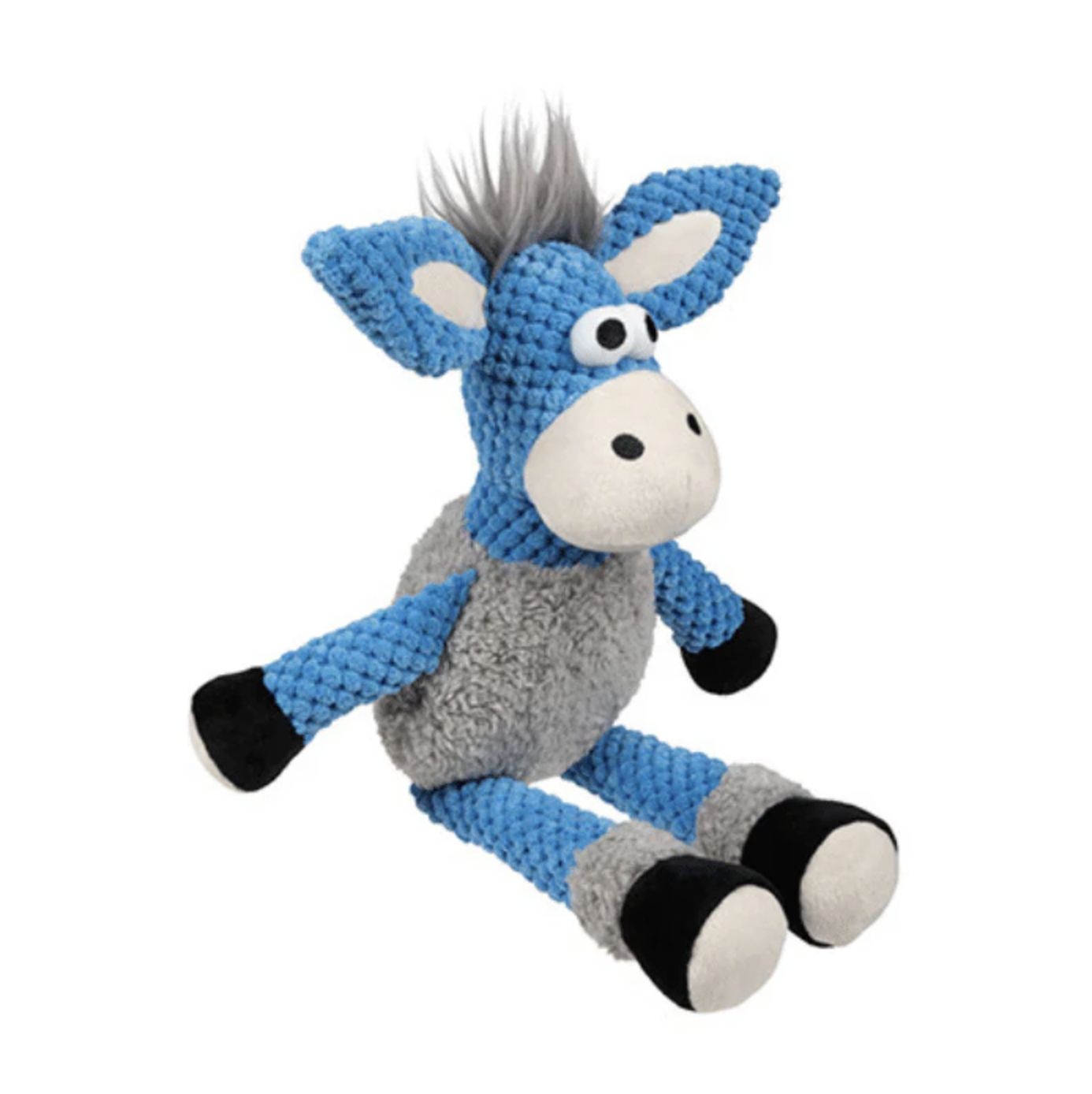 GoDog Checkers Skinny Derby Blue Donkey Medium
