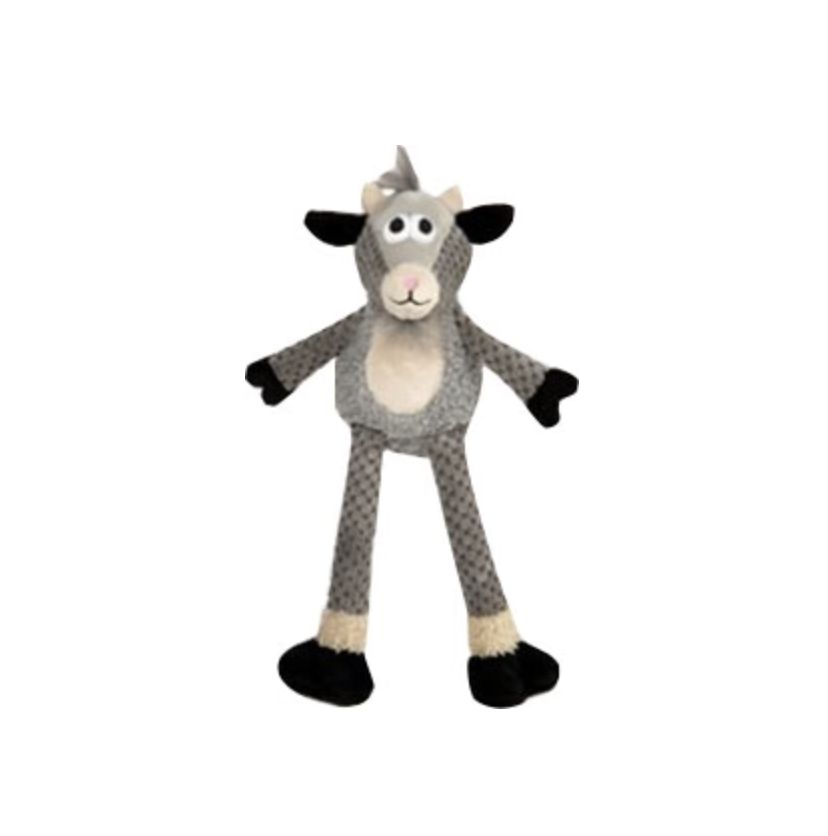 GoDog Checkers Skinny Peanut Goat Small