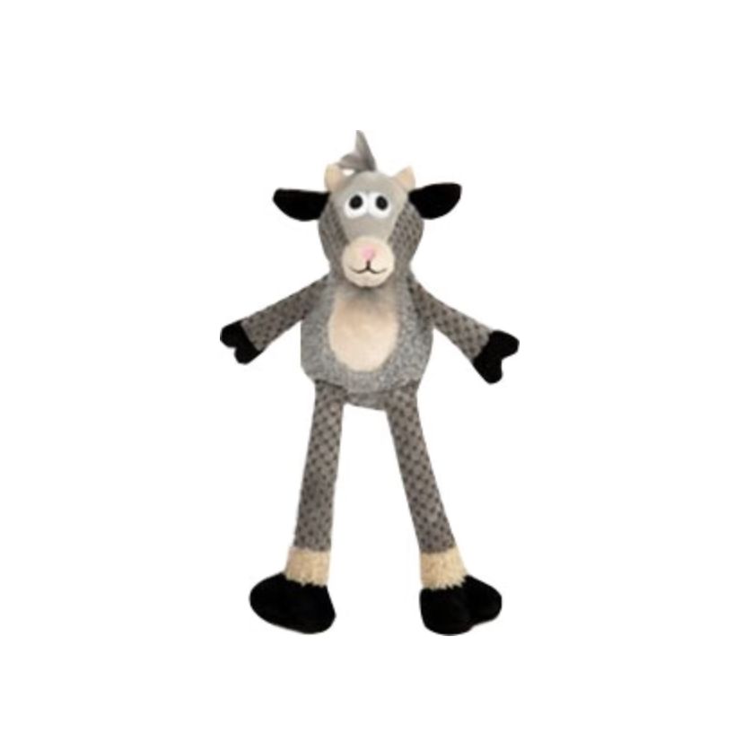 GoDog Checkers Skinny Peanut Goat Small