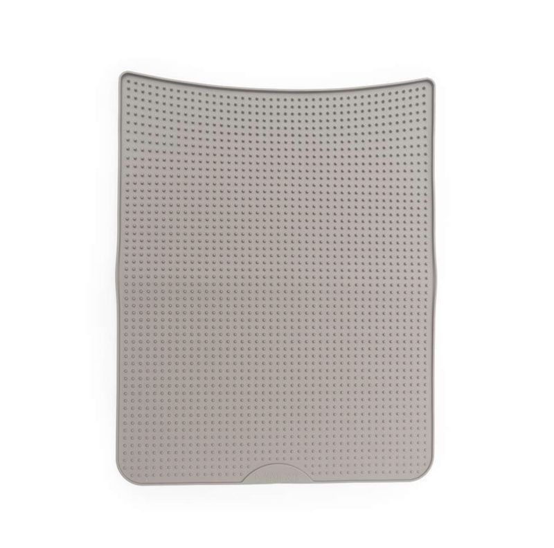 Messy Mutts Cat Litter Mat Grey