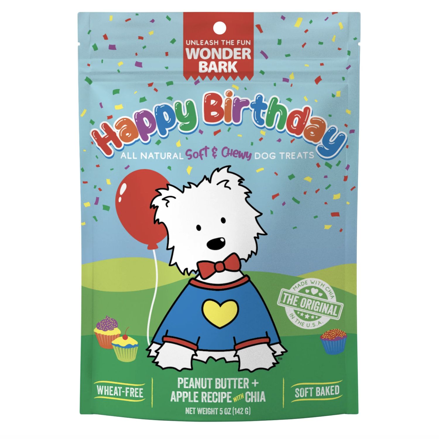 Wonder Bark Dog Happy Birthday Soft-Baked Treats 5oz